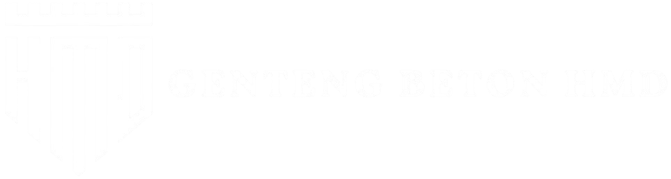 Logo website pada genteng beton hmd